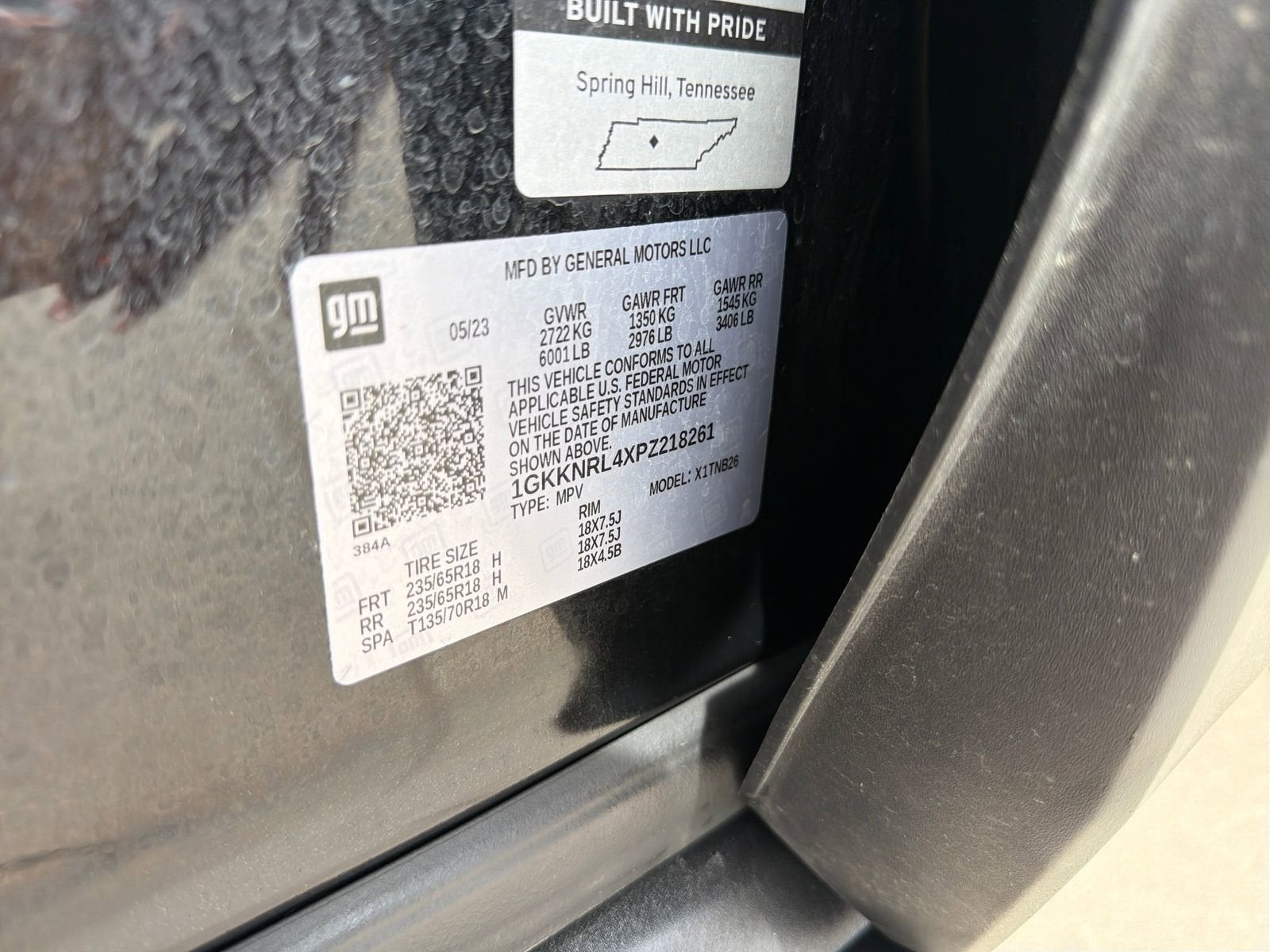 2023 GMC Acadia SLE