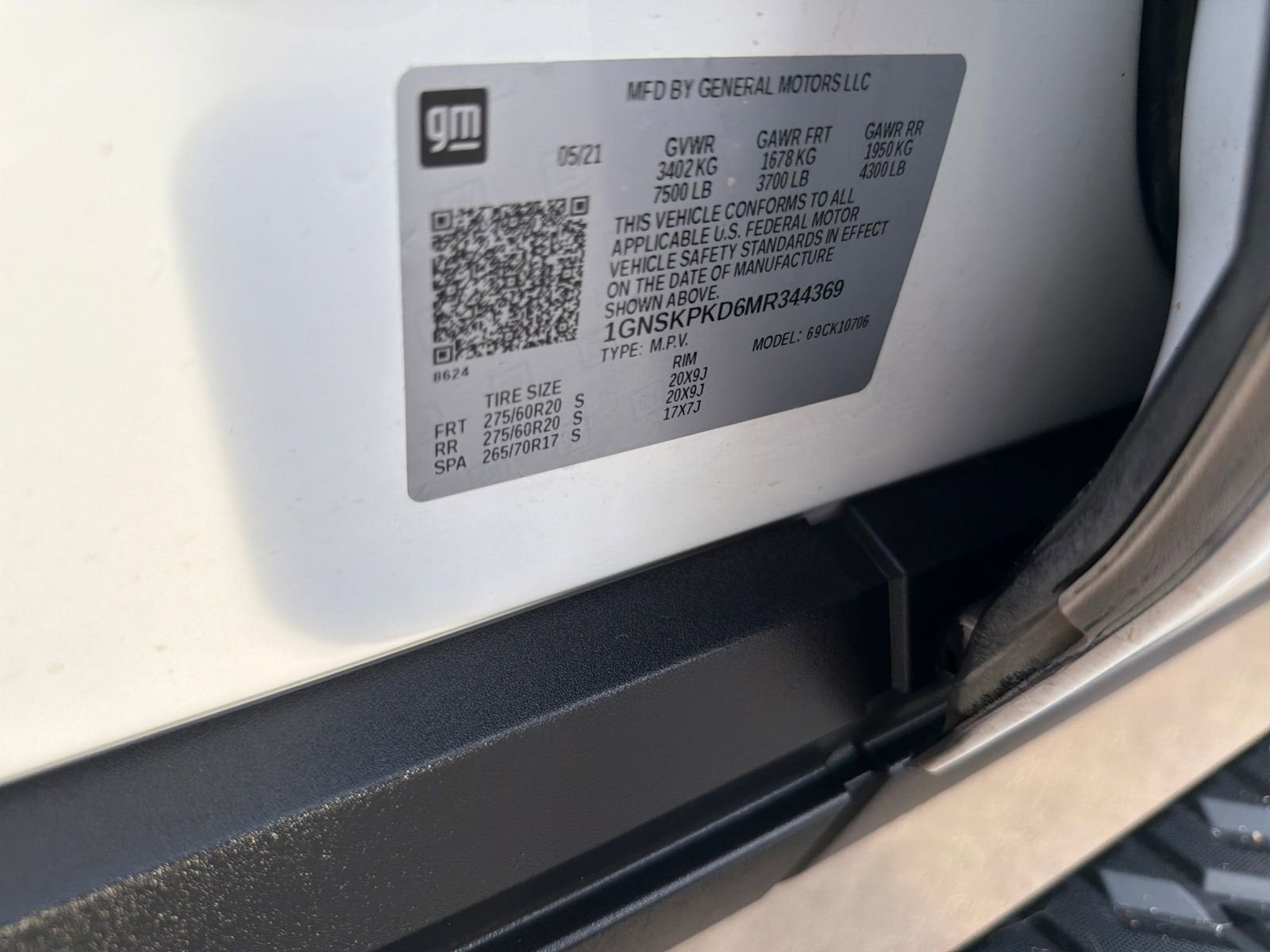 2021 Chevrolet Tahoe Z71