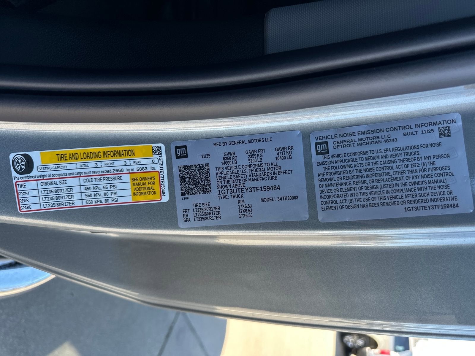 2026 GMC Sierra 3500 HD SLE DRW