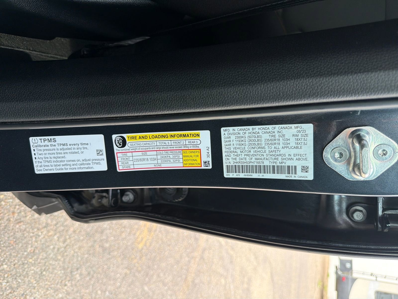 2023 Honda CR-V Hybrid Sport