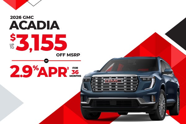 2026 GMC Acadia