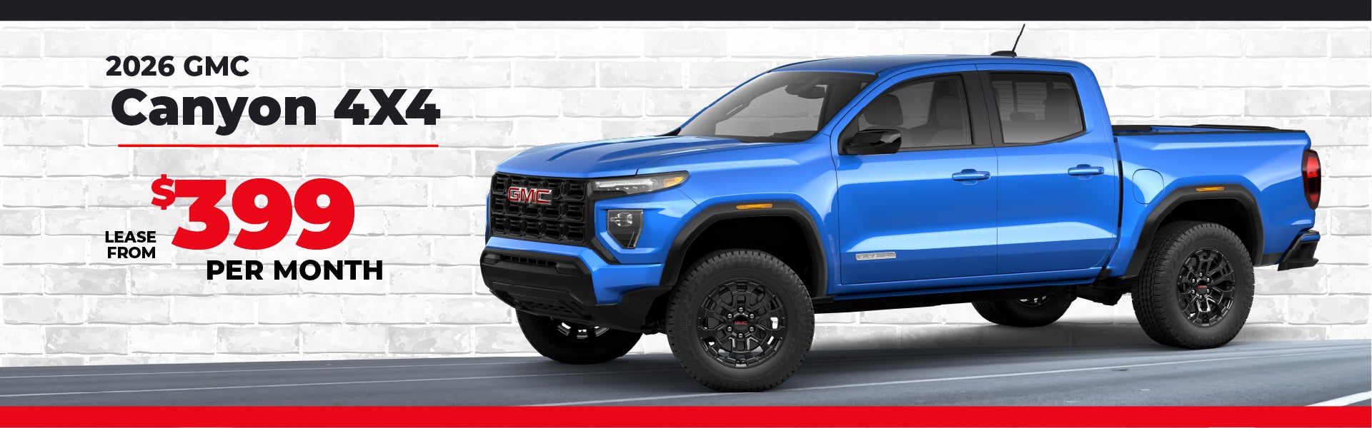 2026 GMC Canyon 4x4 | Lease from $399/month