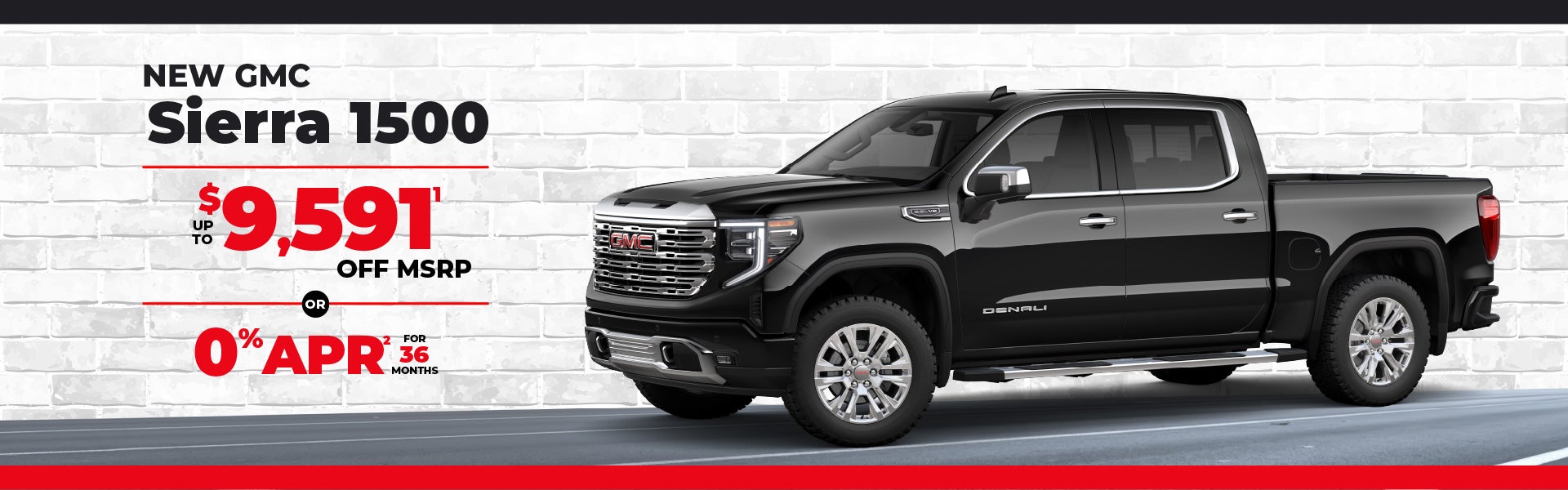 NEW GMC Sierra 1500 - save up to $9,591 or 0% APR