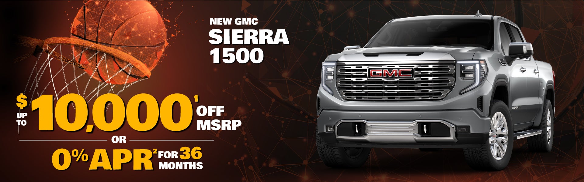 NEW GMC Sierra 1500 - save up to $10,000 or 0% APR