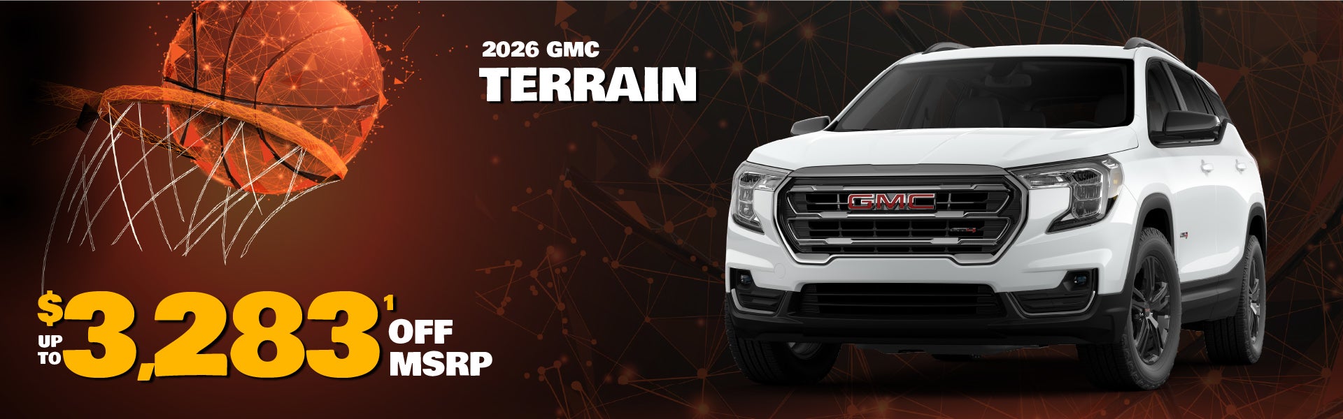 2026 GMC Terrain - up to $3283 off MSRP