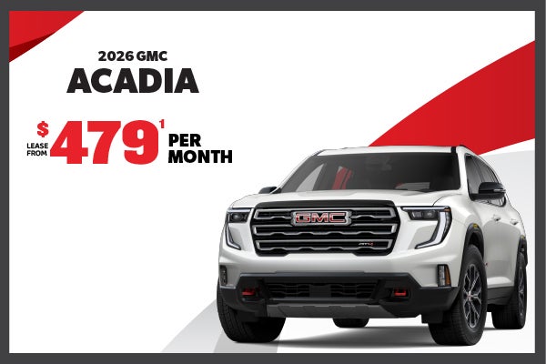2026 GMC Acadia