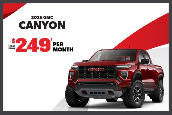 2026 GMC Canyon