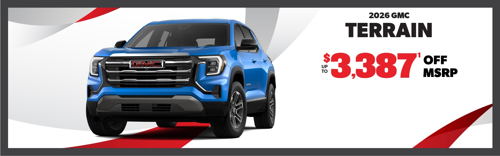 2026 GMC Terrain - up to $33873 off MSRP