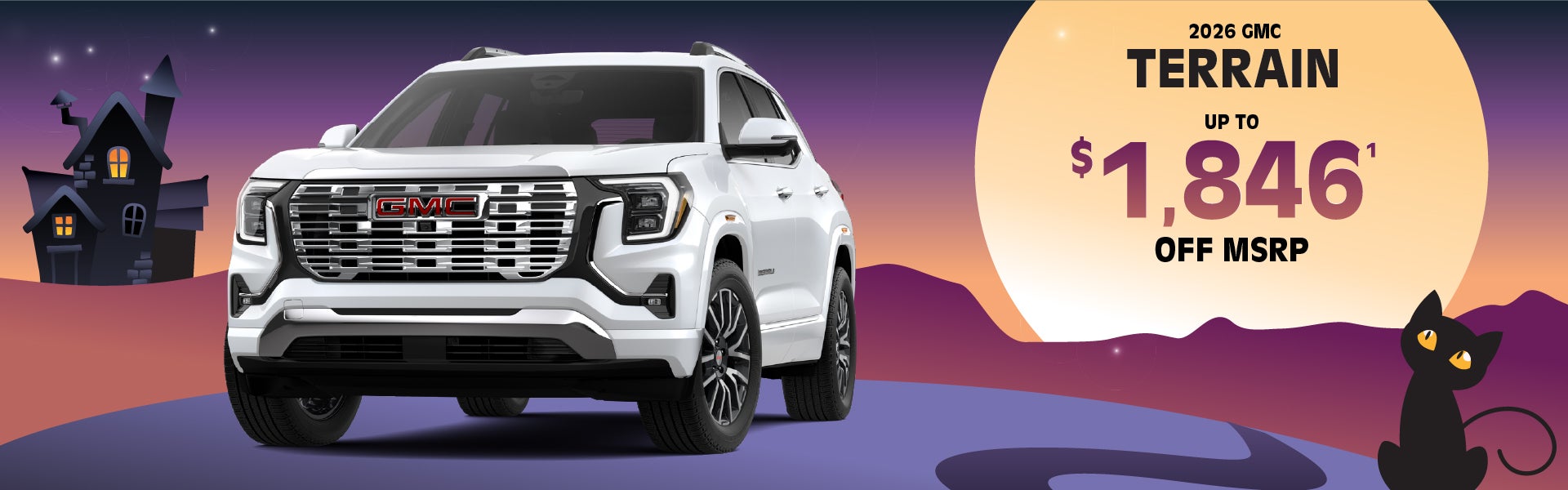 2026 GMC Terrain - up to $1846 off MSRP