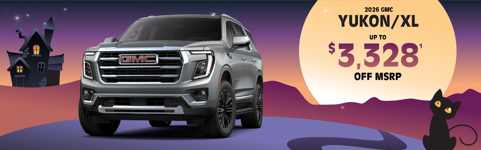 2026 GMC Yukon - up to $3328 off MSRP