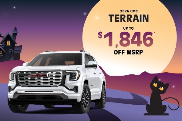 2026 GMC Terrain - up to $1846 off MSRP