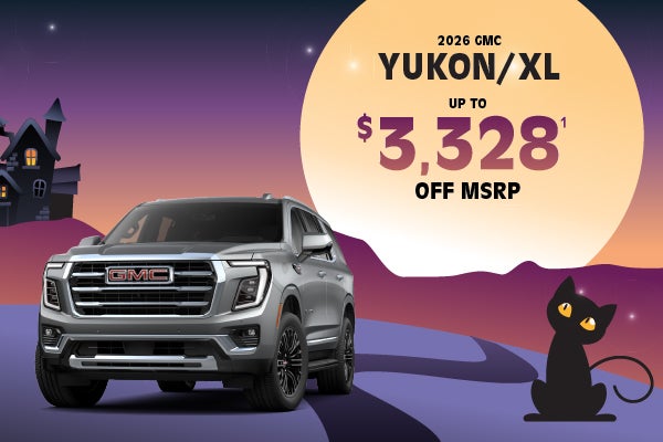 2026 GMC Yukon - up to $3328 off MSRP